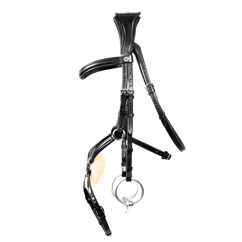Henry James Mexican Grackle Bridle - Black-1